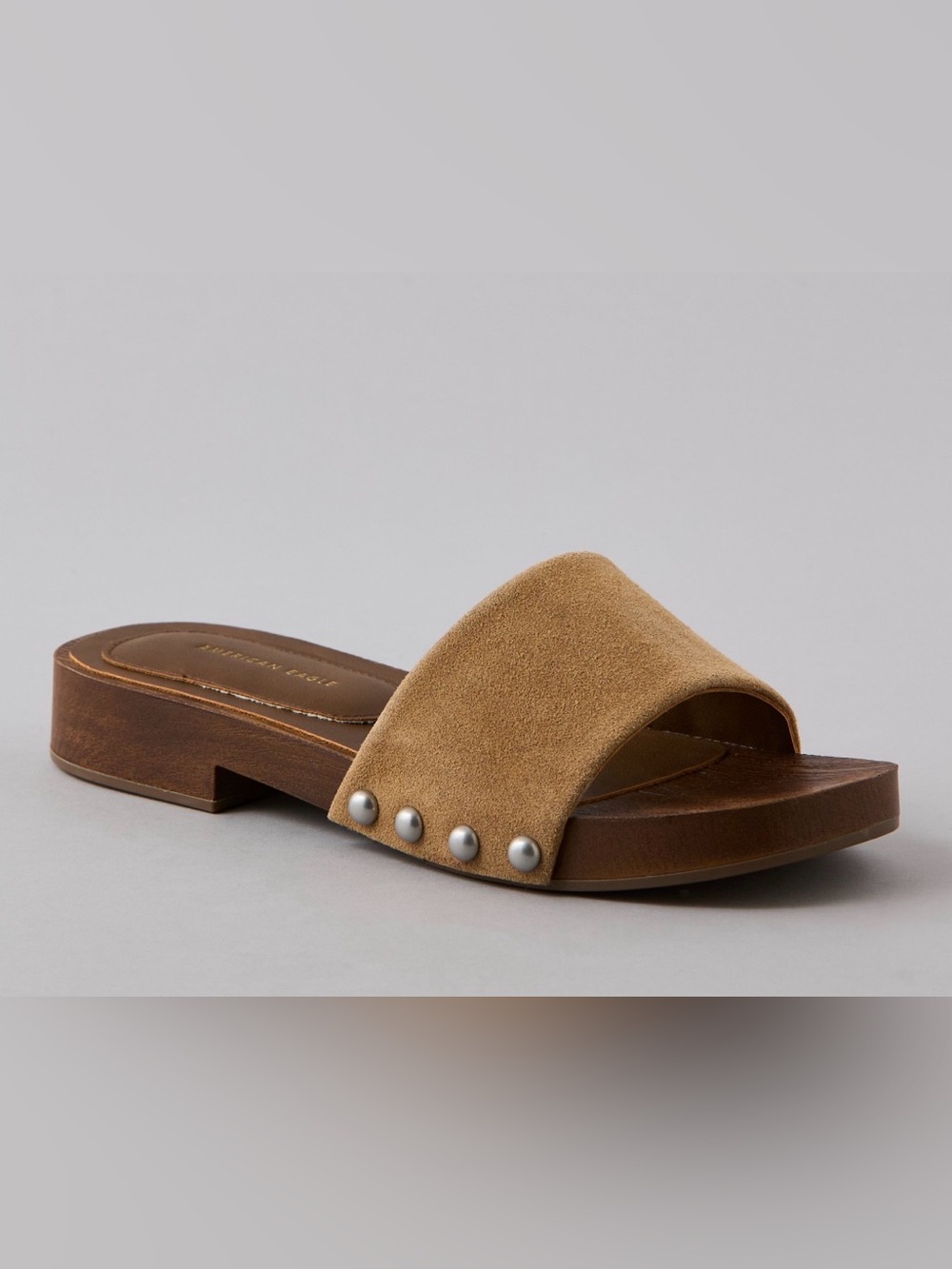 AE•Summer Clog Sandal•Cognac•Size 8•NWT